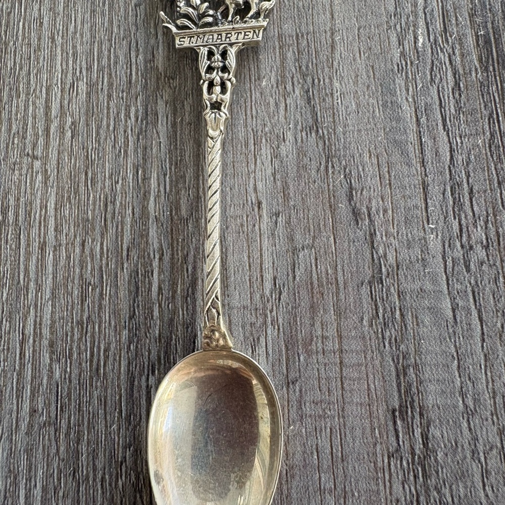 St. Maarten Souvenir Spoon sterling silver